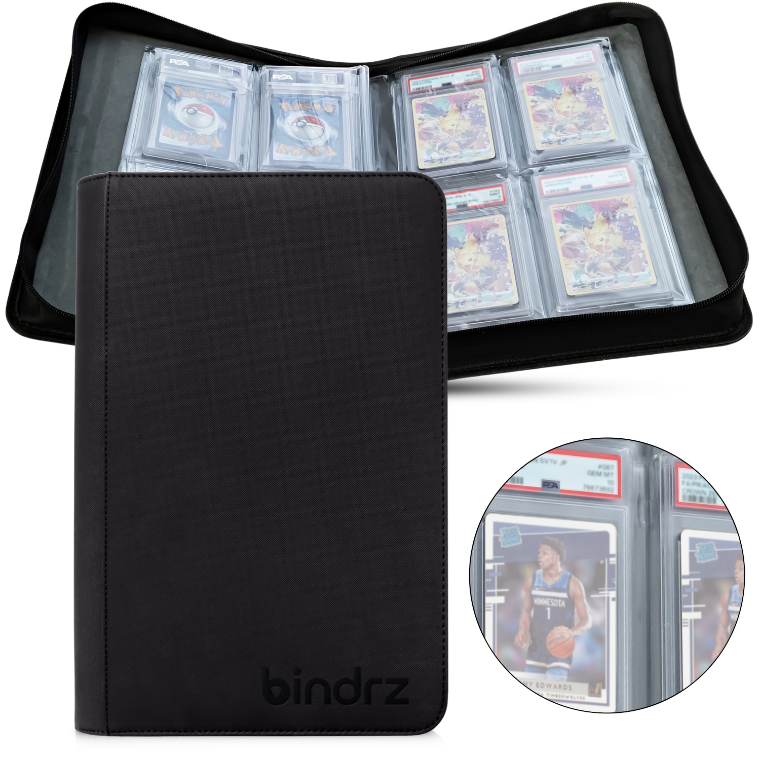 32 Graded Card Binder bindrz 32 Graded Card Binder bindrz