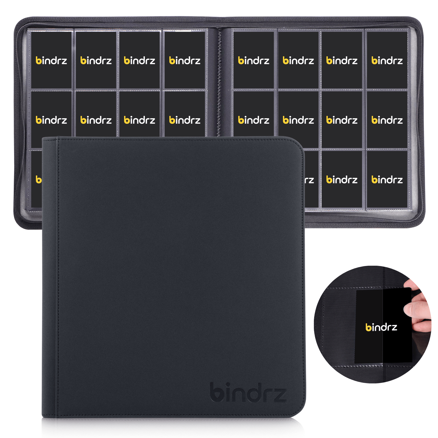 12-Pocket Standard Binder (Black) 12-Pocket Standard Binder (Black)