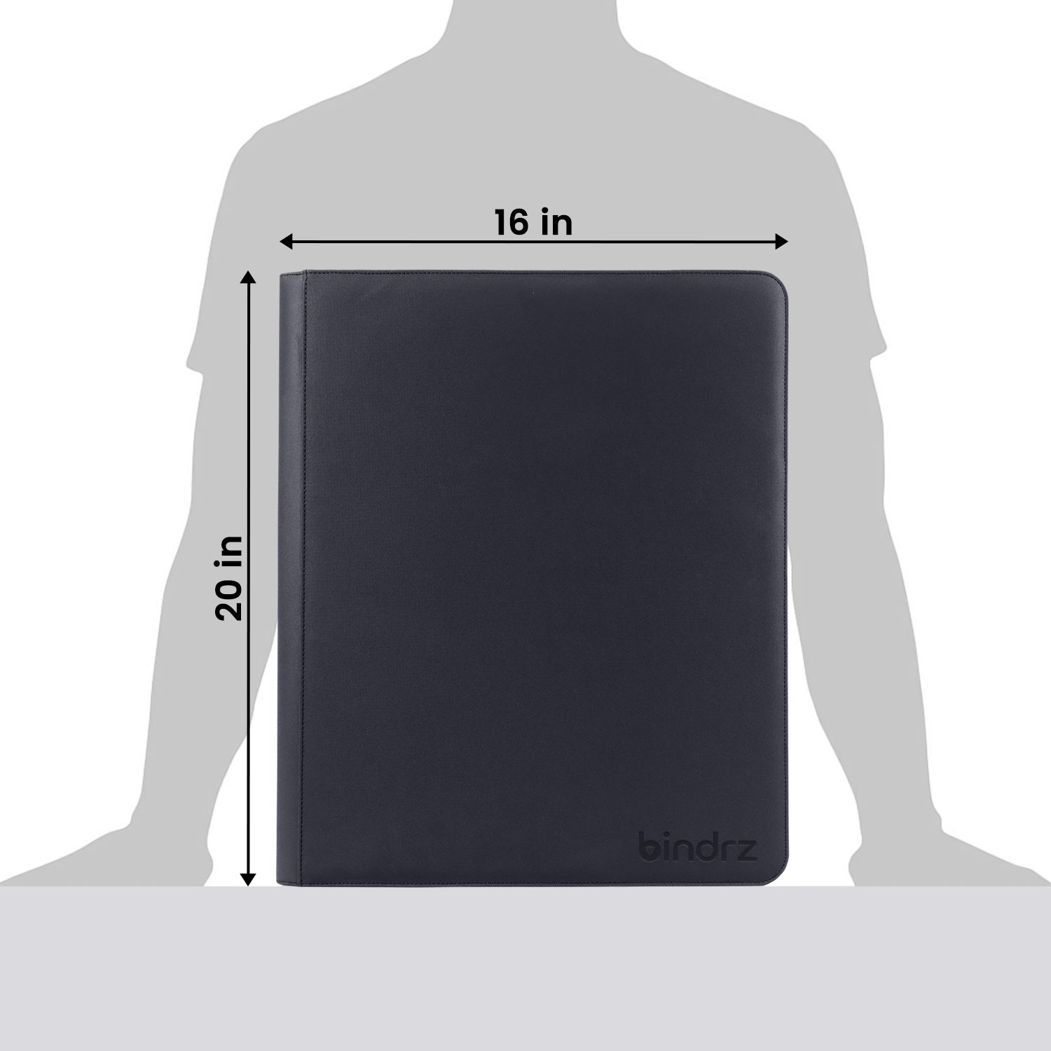 16 pocket card binder for toploaders 16-Pocket 512 Top Loader XL Binder (Black) – bindrz