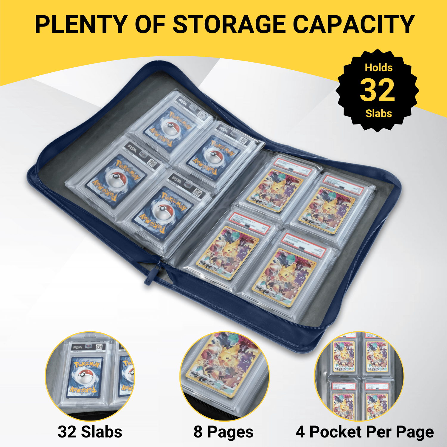 32 Graded Card Binder 32 Graded Card Binder